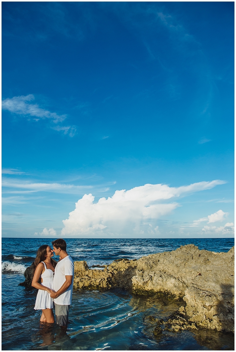 Isla Mujeres Mexico Couple Session by Destination Wedding Photographer