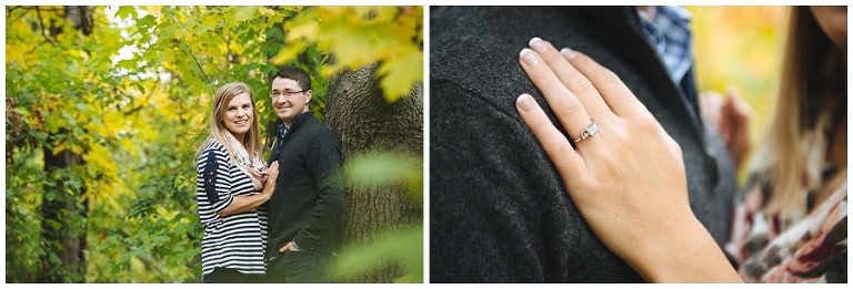 Engagement Session with canoe