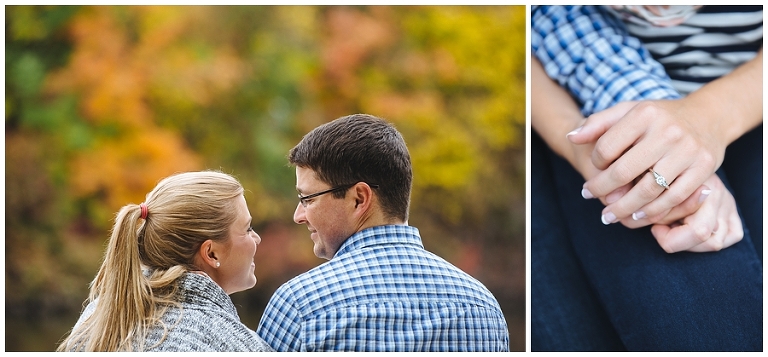 Engagement Session with canoe