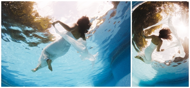 Underwater Bridal Session