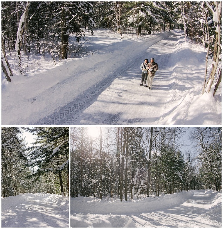 Arrowhead Provincial Park Skating and winter activities