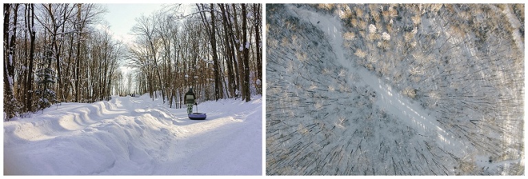 Arrowhead Provincial Park Skating and winter activities