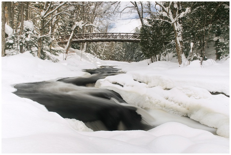 Arrowhead Provincial Park Skating and winter activities