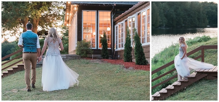 Muskoka wedding at Grand Tappattoo Resort. Canadian wedding inspiration