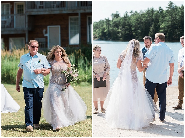 Muskoka wedding at Grand Tappattoo Resort. Canadian wedding inspiration