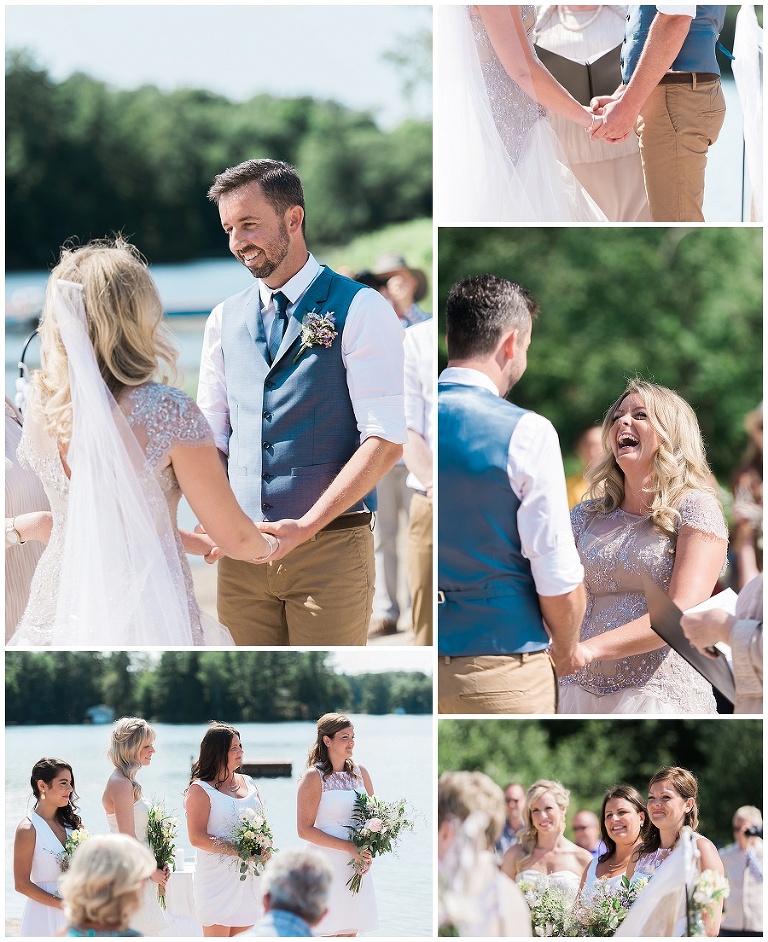 Muskoka wedding at Grand Tappattoo Resort. Canadian wedding inspiration