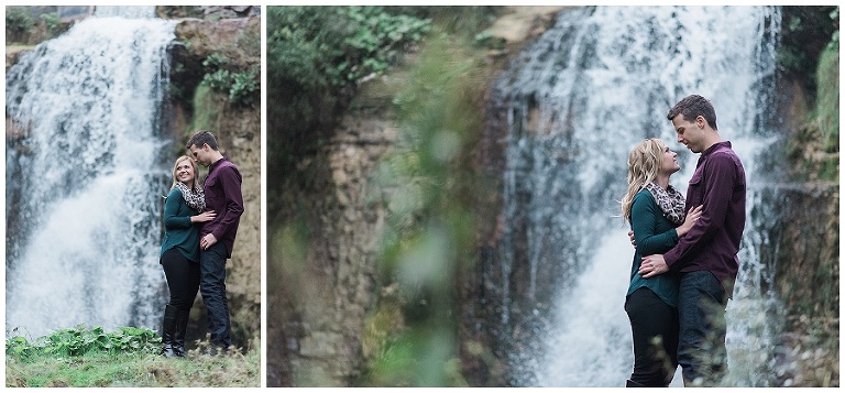 Walter's Falls Engagement Session, Cribbage engagement session