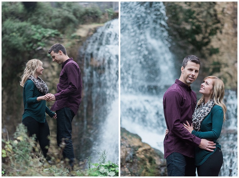 Walter's Falls Engagement Session, Cribbage engagement session