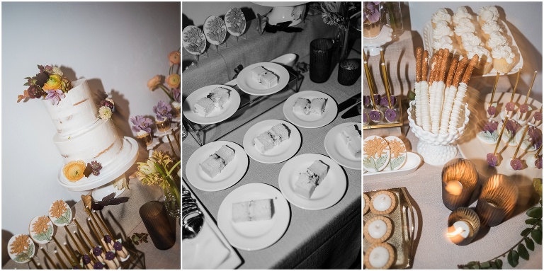 Dessert table by Sweet Celebrations and Laura Olsen Events